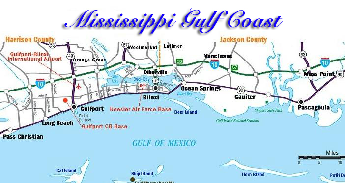 Mississippi Gulf Coast & Areas - Gulf Coast Heritage Realty - Mississippi Gulf Coast Area